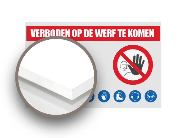 Forex / Schuimplaat bord